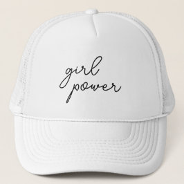 Boné Gangue de Meninas Feminista Moderna Poderosa