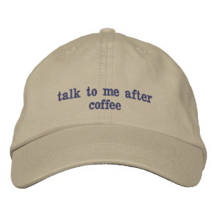 Boné gangue do café sujo eu amo café joe da manhã embro