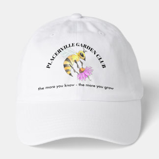 Boné Garden Club caps with Bee design