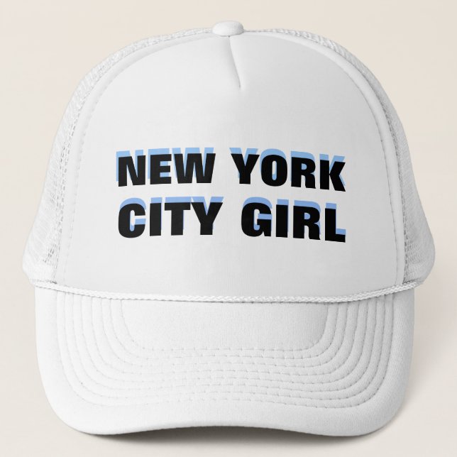 Boné GAROTA DA CIDADE DE NOVA YORK chapéu (Frente)