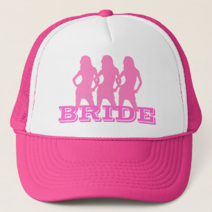 Boné Garotas dançantes rosa, noiva