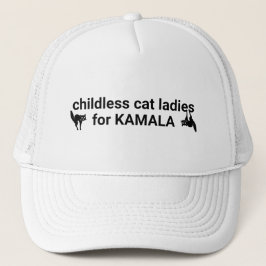 Boné Garotas de gatos infantis para gatos engraçados Ka