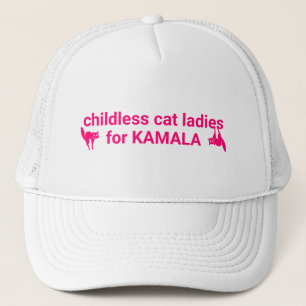 Boné Garotas de gatos infantis para gatos rosa engraçad