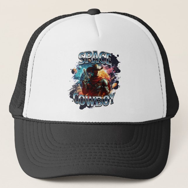 Boné Garoto Do Espaço Real No Espaço Exterior (Frente)