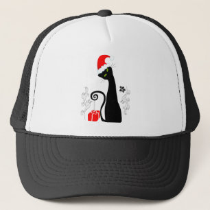 Boné Gatinho de Natal moderno