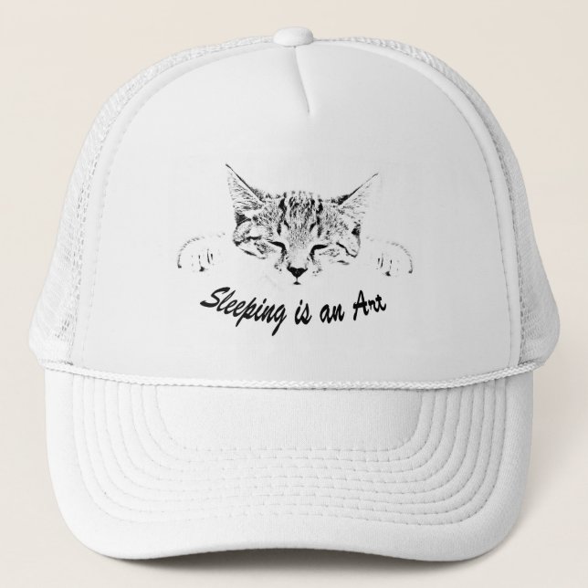 Boné Gato adormecido (Frente)