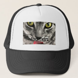 Boné Gato Amante Olhar Terrível com ADICIONAR TEXTO Imp