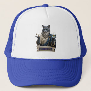 Boné Gato Azul Russo Arquimedes