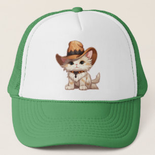 Boné Gato com Clipart-85247 de Chapéu Ocidental