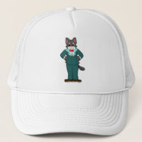 Gato como Noivo com Terno e Laço