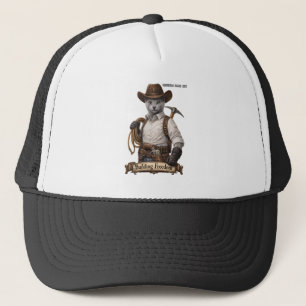 Boné Gato Cowboy Russian Blue – Construindo Liberdade