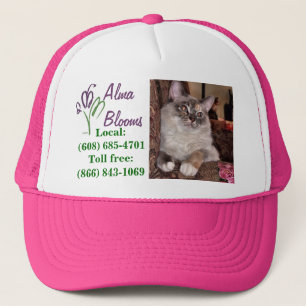 Boné Gato de chapéu...