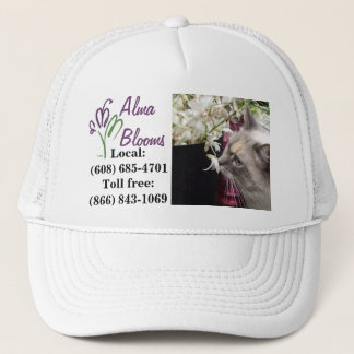 Boné Gato de chapéu...