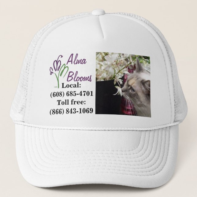 Boné Gato de chapéu... (Frente)