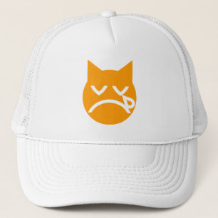 Boné Gato Emoji chorando