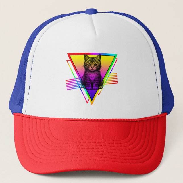 Boné Gato Fofo Retrô (Frente)