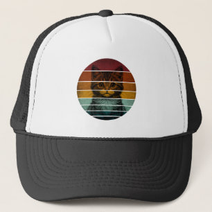 Boné Gato Fofo Vintage Retro