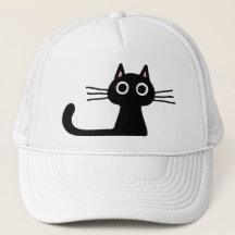 Gato legal de Gatinho Preto | Diversão de Design F