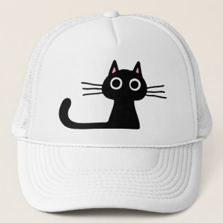 Boné Gato legal de Gatinho Preto | Diversão de Design F