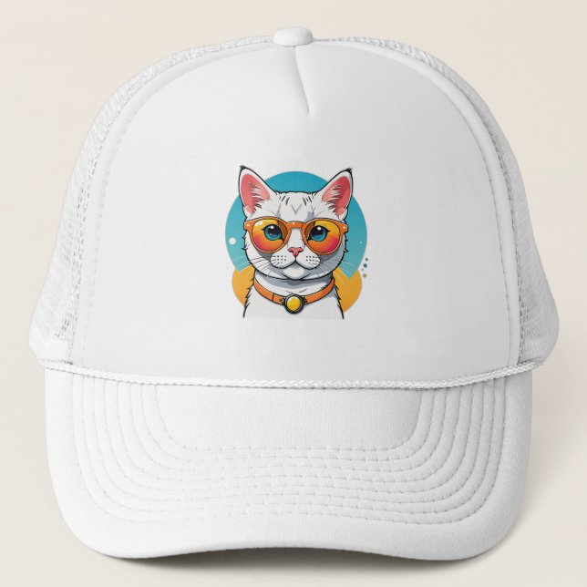 Boné Gato Legal de Óculos de Sol  (Frente)