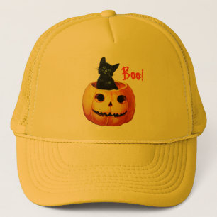 Boné Gato no Halloween de Pumpkin