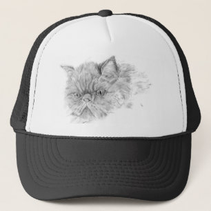 Boné gato persa
