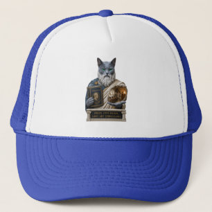 Boné Gato Plato Azul Russo