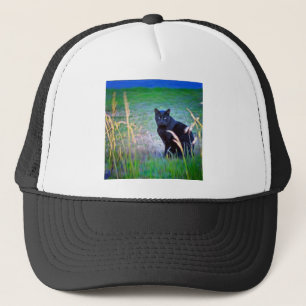Boné Gato preto