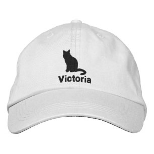 Boné Gato Preto Cinto Personalizado