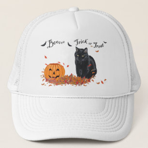 Boné Gato Preto Dia das Bruxas ou Truque ou Tratamento