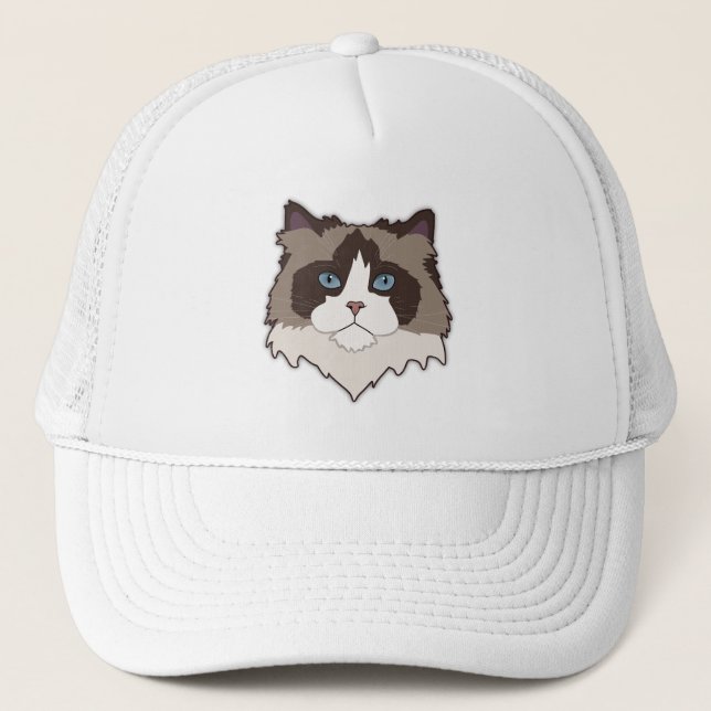 Boné Gato Ragdoll (Frente)