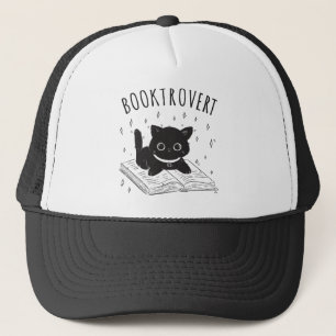 Boné Gato-troverte com livro e estrelas