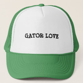 Boné Gator Love Green Color Hat