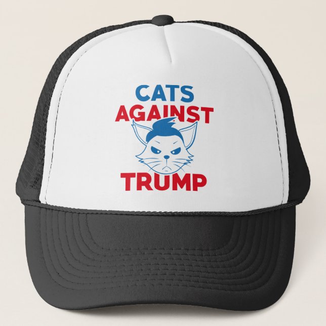 Boné Gatos Contra Trump (Frente)
