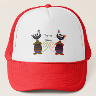 Boné Gatos engraçados