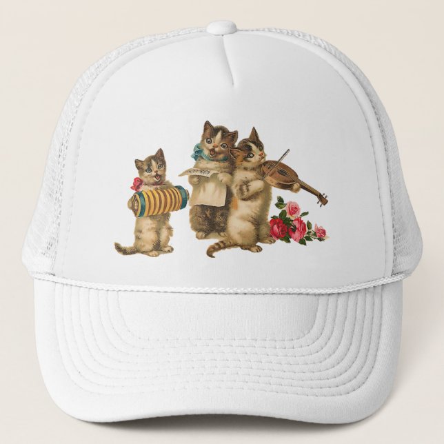 Boné Gatos Musicais (Frente)