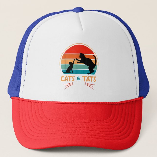 Boné Gatos & Tats - Gato  (Frente)