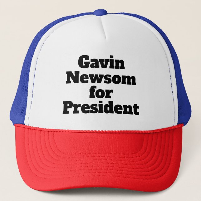 Boné Gavin Newsom para Presidente (Frente)