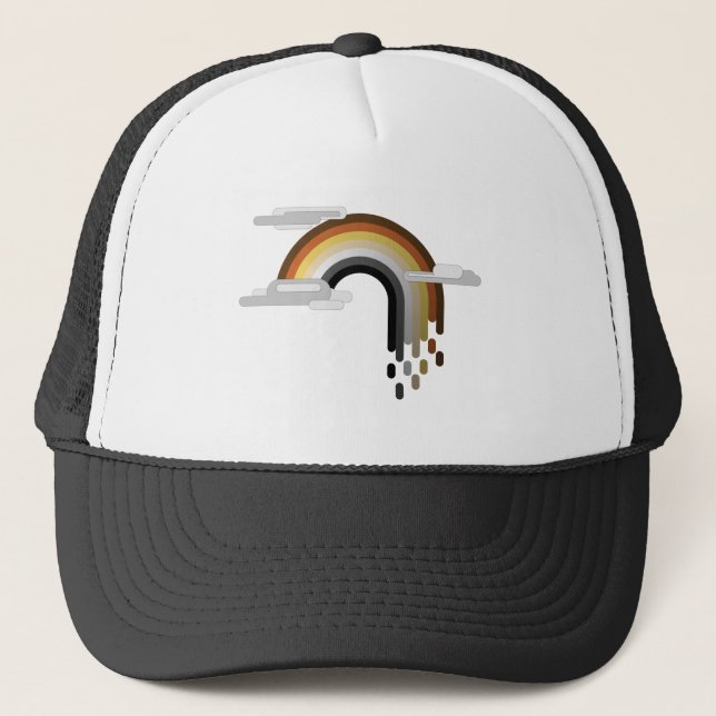 Boné Gay Bear Pride Sinalizador Minimalista Unidade Des (Frente)