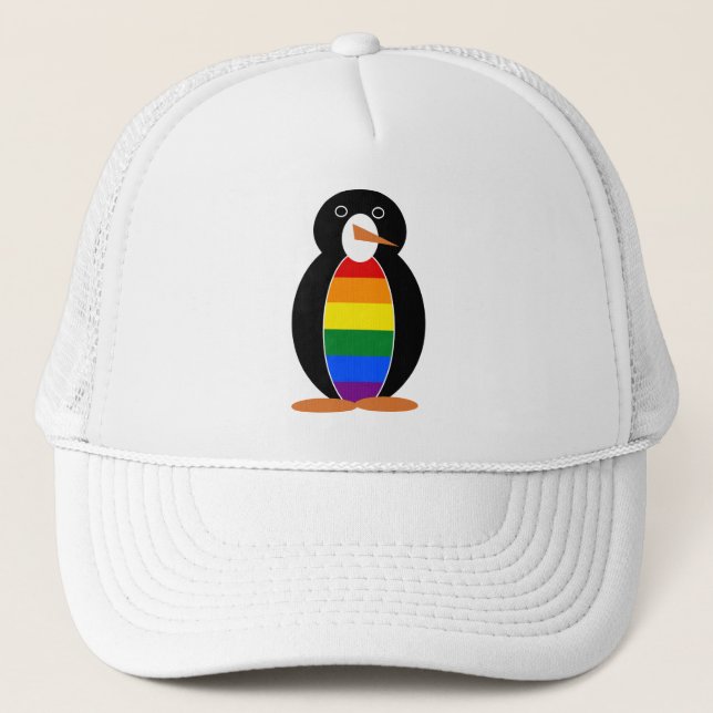 Boné Gay Pride Penguin -- LGBT Penguin (Frente)