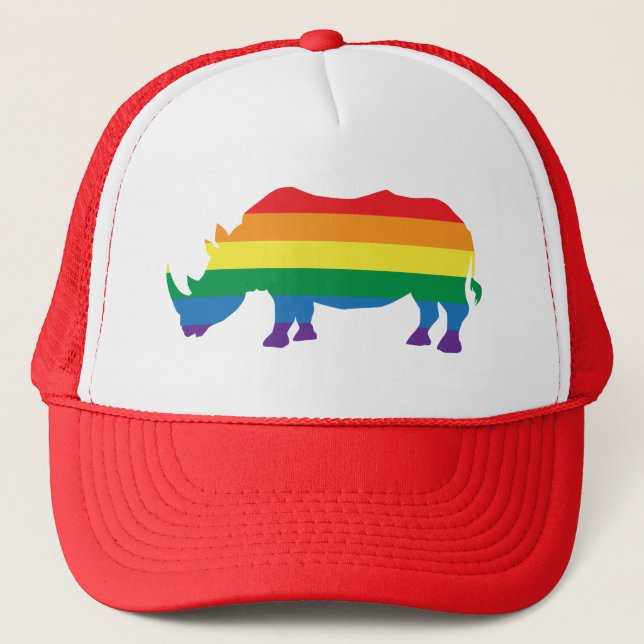 Boné Gay-Pride-Rhino (Frente)