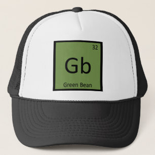 Boné Gb - Mesa periódica de química vegetal com bean