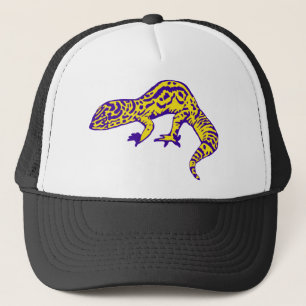 Boné Geco roxo & amarelo