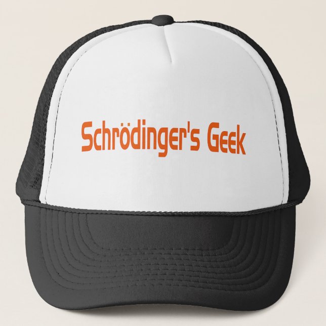 Boné Geek de Schrodinger (Frente)