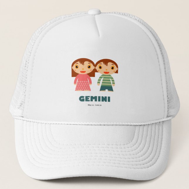 Boné Gemini Zodiac para crianças (Frente)