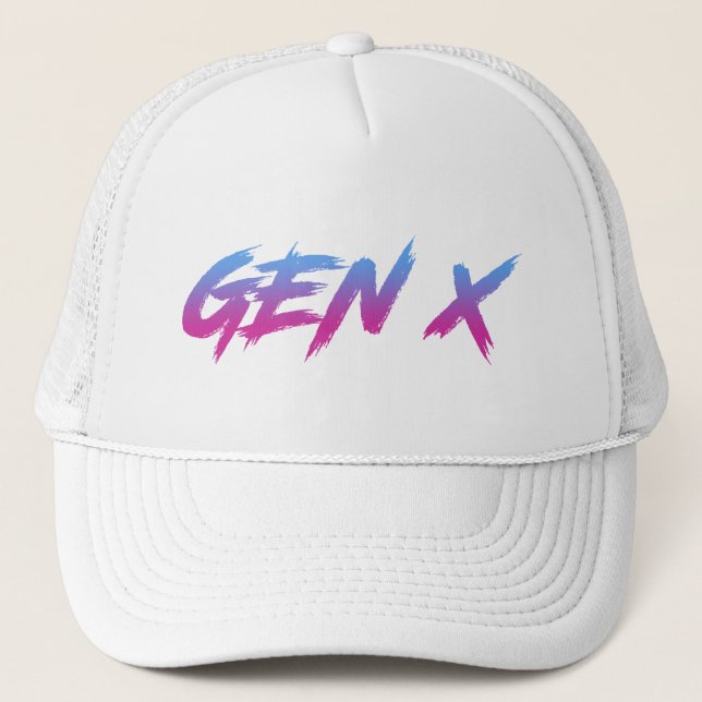 Boné Gen X Generation X Retro Vintage (Frente)