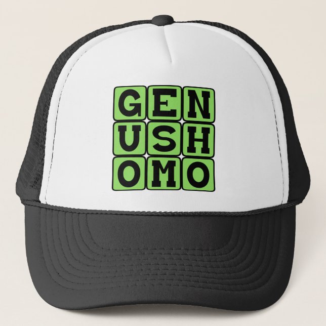 Boné Gênero Homo, Classificação dos Humanos (Frente)
