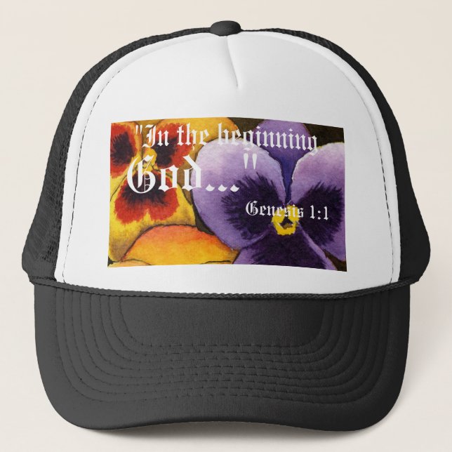 Boné Gênesis 1:1 Hat (Frente)