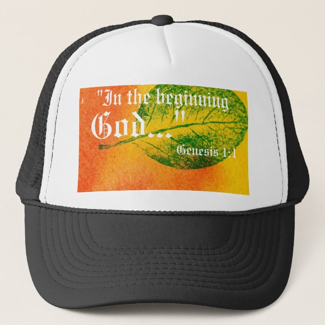 Boné Gênesis 1:1 Hat (Frente)