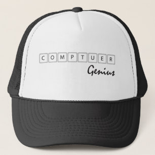 Boné Gênio do computador